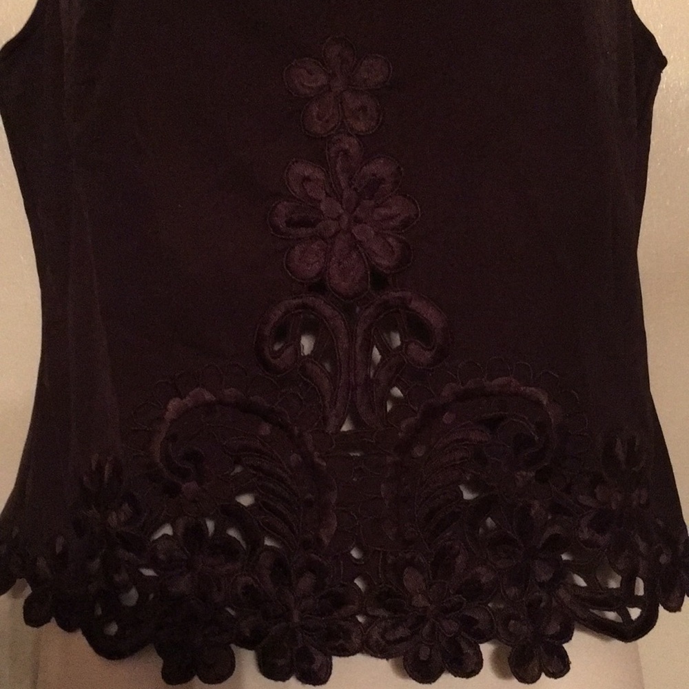 Vivienne Tam Embroidery mandarine collar Top - 2 - Picture 2 of 4